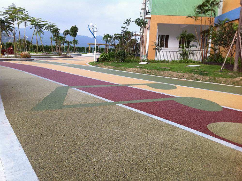 彩色透水混凝土 彩色透水混凝土